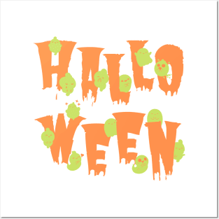 Halloween Costume Little Spooky Ghosts Posters and Art